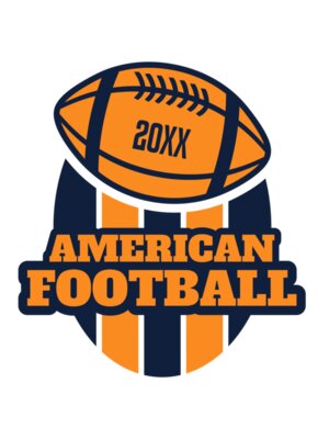 American Football logo 18