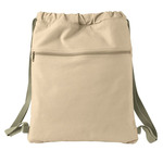 14oz. Pigment-Dyed Canvas Cinch Sack